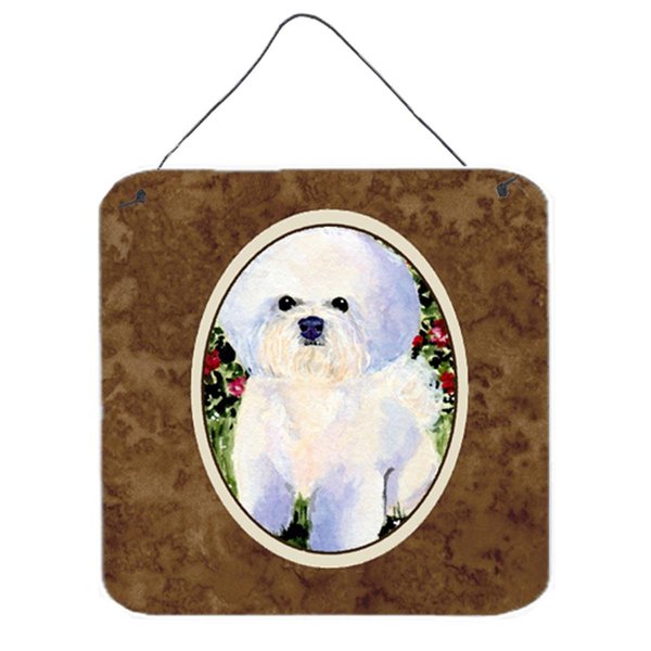 Micasa Bichon Frise Aluminium Metal Wall Or Door Hanging Prints MI233635